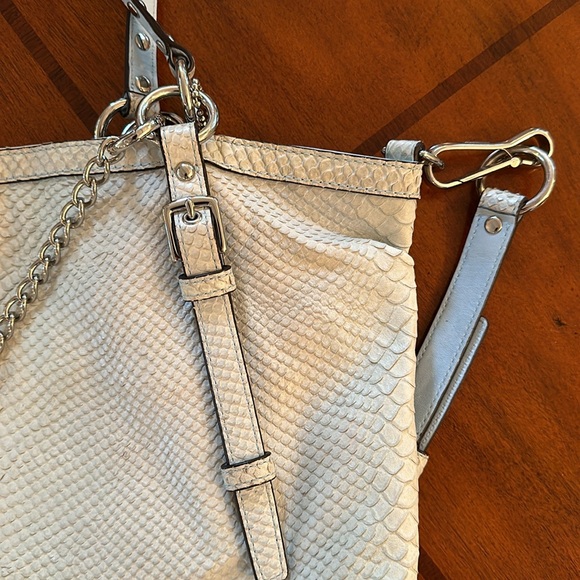 Early 2000s Coach Pale Blue Tote Bag - Picture 3 of 12